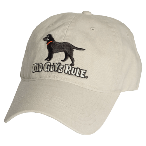 Old Guys Rule Black Lab Cap