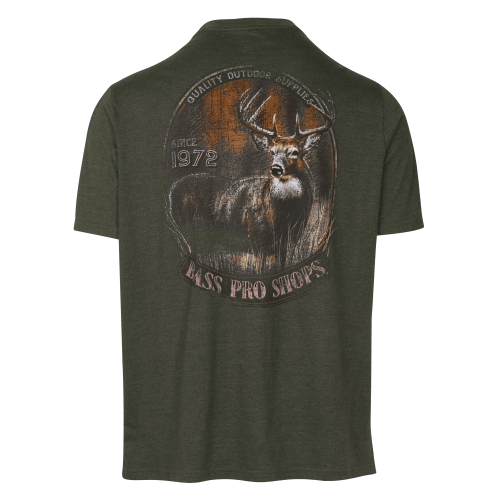 Bass Pro Shops Vintage Buck Short-Sleeve T-Shirt for Men