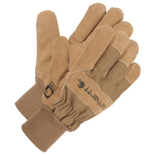 Carhartt Waterproof/Breathable Suede Work Gloves for Men