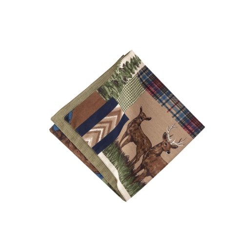 C&F Home Rutherford Deer and Bear Napkin 6-Piece Set