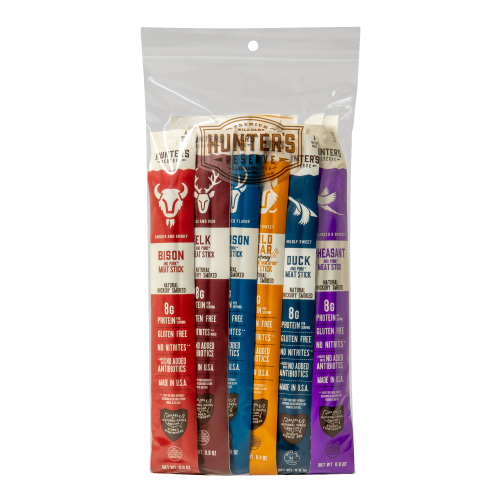 Hunter's Reserve Wild Game Meat Stick Gift Pack