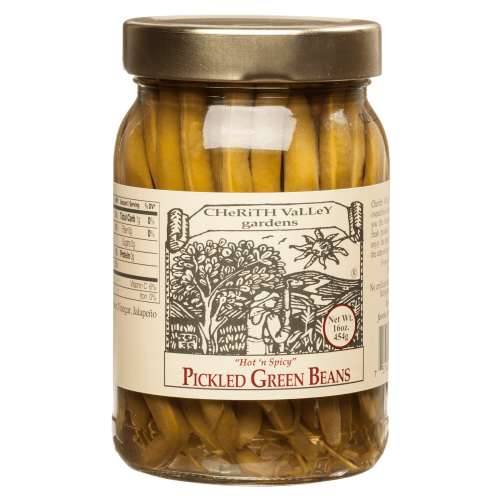 Cherith Valley Gardens Hot 'n Spicy Pickled Green Beans