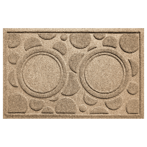 Bungalow Flooring WaterHog Dots Dog Bowl Pet Feeder Mat