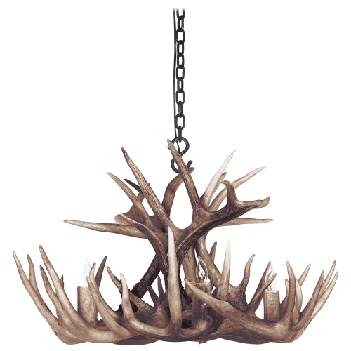 Antlerworx Whitetail Antler 4-Light Chandelier