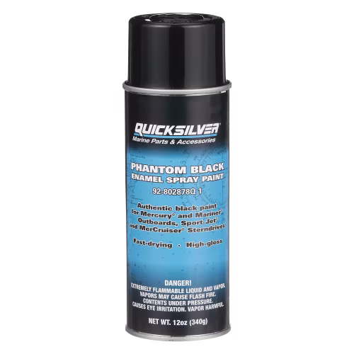 Quicksilver Enamel Spray Paint