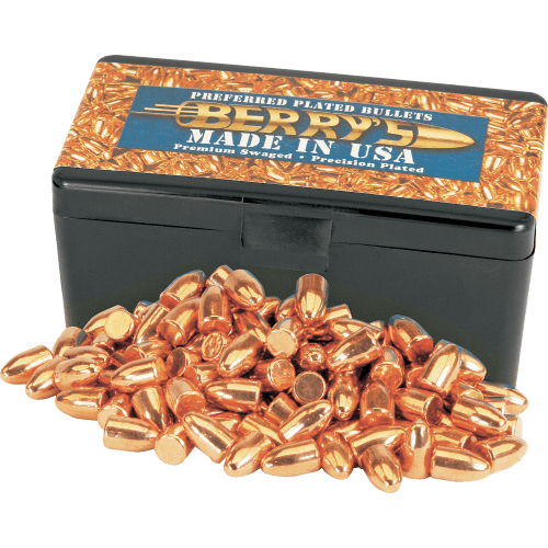 Berry's Preferred Plated Plated HWBC Pistol Bullets