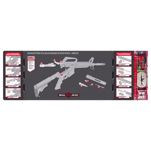 Real Avid AR15 Master Cleaning Station Gun Cleaning Kit