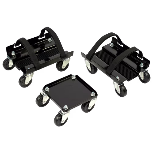 Raider Snowmobile Elite Deluxe 3-Piece Mini Dollies Kit