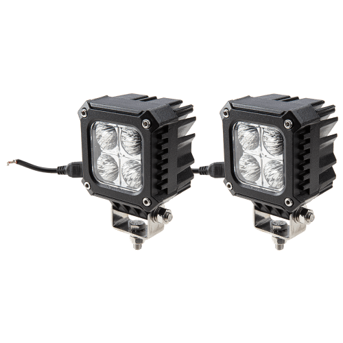 Bass Pro Shops TrailGear 3'' Square LED Lights 2-Pack