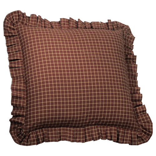Donna Sharp Campfire Bedding Collection Plaid Euro Sham