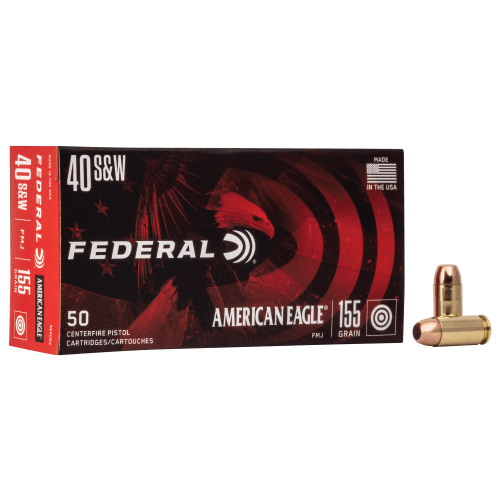 Federal American Eagle .40 S&W 155 Grain FMJ Handgun Ammo