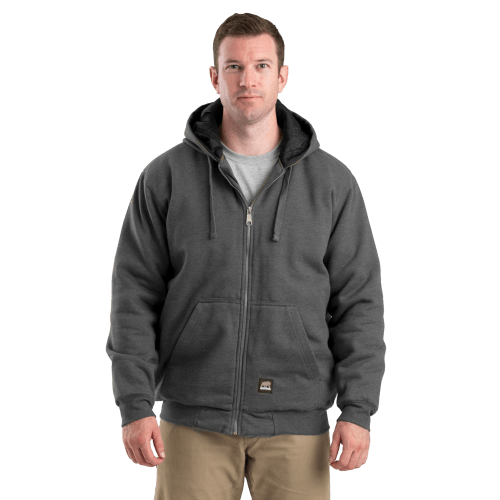 Berne Highland Insulated Full-Zip Hooded Sweatshirt for Men