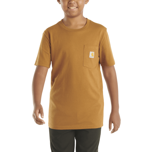 Carhartt Short-Sleeve Pocket T-Shirt for Toddlers or Kids