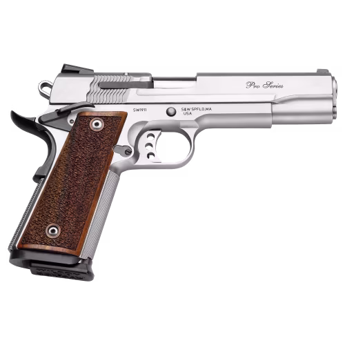 Smith & Wesson Performance Center SW1911 Pro Series Pistol with Wood Grip