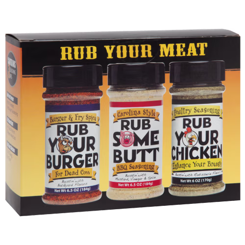 Rub Your Meat BBQ Seasoning 3-Pack