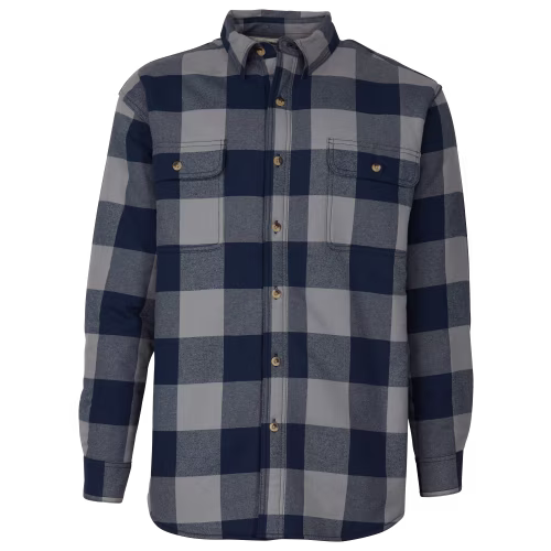 RedHead Sherpa-Lined Plaid Long-Sleeve Shirt for Men