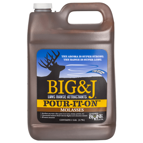 Big & J Pour-It-On Molasses Liquid Deer Attractant