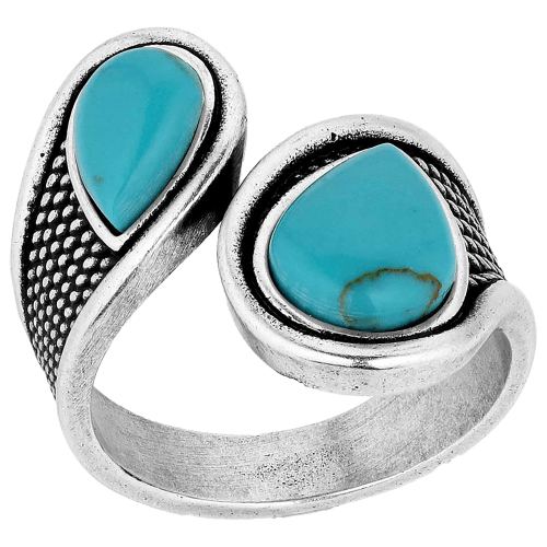 Montana Silversmiths High Tides Wrap Ring