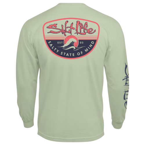 Salt Life Morning Wave Long-Sleeve T-Shirt for Men