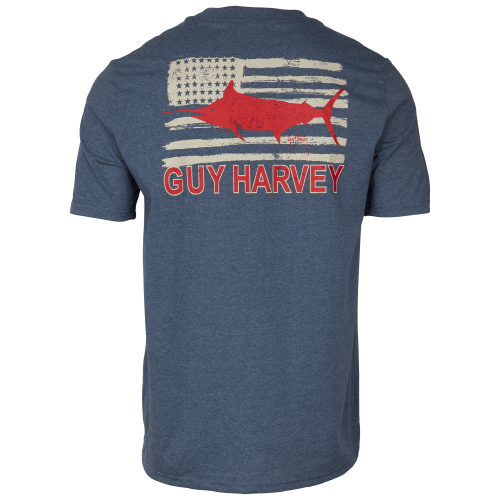 Guy Harvey Americana Fish Short-Sleeve T-Shirt for Men