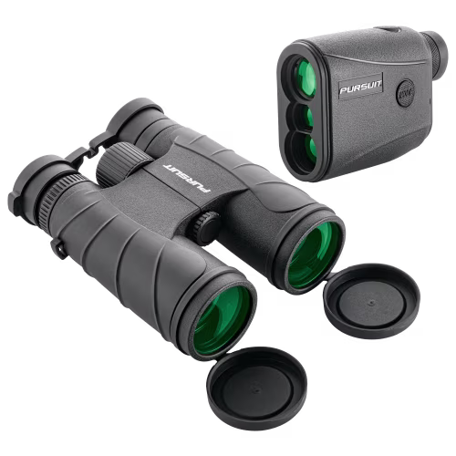Pursuit Rangefinder and Binoculars Combo