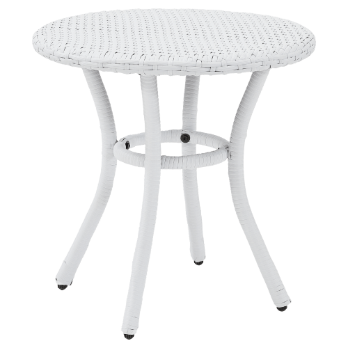 Crosley Palm Harbor Outdoor Wicker Round Side Table