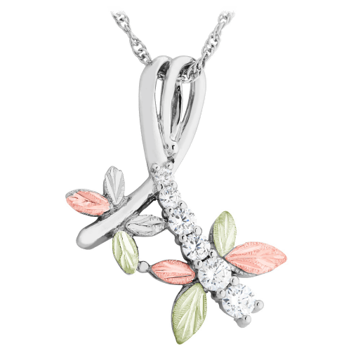 Landstrom Black Hills Gold Dragonfly Necklace