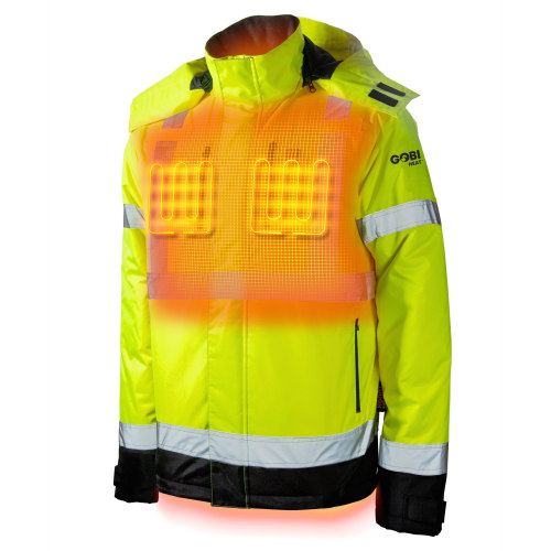 Gobi Heat Flash Heated Hi-Vis Jacket for Men