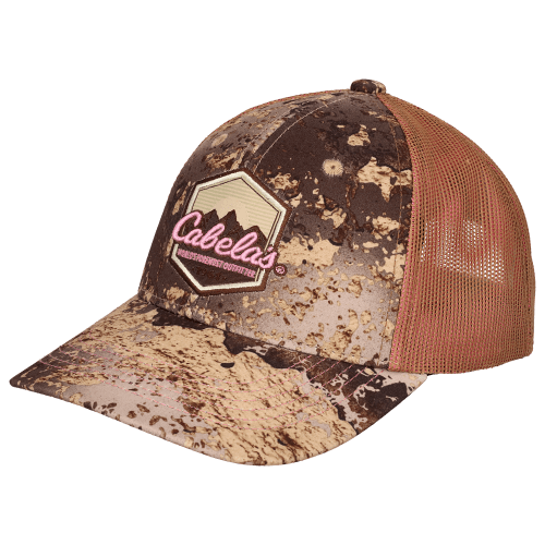 Cabela's Mesh-Back Pink Logo Cap for Ladies