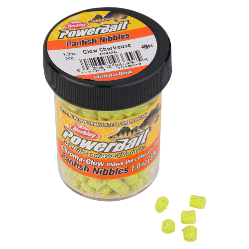 Berkley PowerBait Chroma-Glow Panfish Nibbles