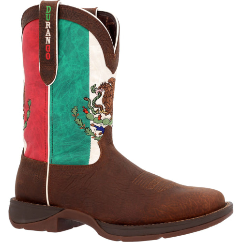Durango Rebel Mexico Flag Western Boots for Men