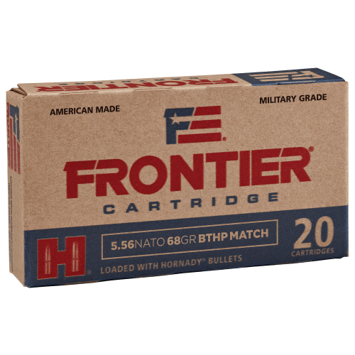 Frontier 5.56x45mm NATO 68 Grain Centerfire Rifle Ammo