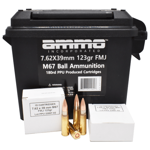 Ammo Inc 7.62x39mm 123 Grain Centerfire Rifle Ammo