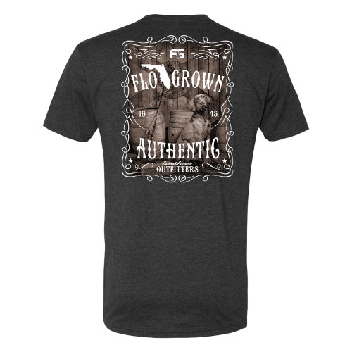 FloGrown Old Whiskey Dog Short-Sleeve T-Shirt for Men