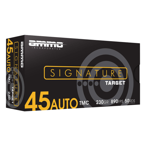 Ammo, Inc. Signature .45 Auto 230 Grain TMC Handgun Ammo
