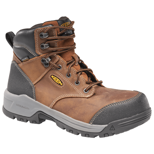 KEEN Utility Evanston 6 Waterproof Carbon Toe Work Boots for Men