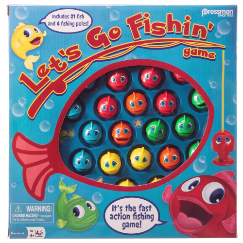 Pressman Toy Let's Go Fishin' Motorized Game