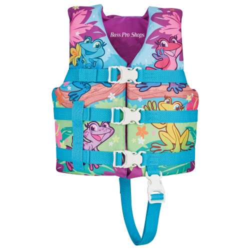 Bass Pro Shops Deluxe Frog Character Life Jacket for Kids