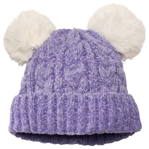Grand Sierra Double Pom Cuff Beanie for Toddlers