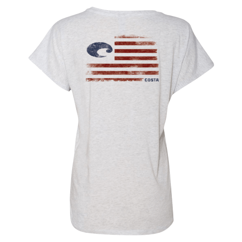Costa Del Mar Pride USA Short-Sleeve T-Shirt for Ladies