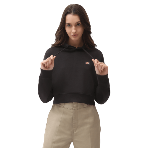 Dickies Oakport Cropped Long-Sleeve Hoodie for Ladies