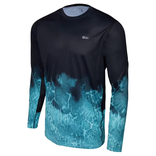 Pelagic Vaportek Prop Wash Long-Sleeve Fishing Shirt for Men