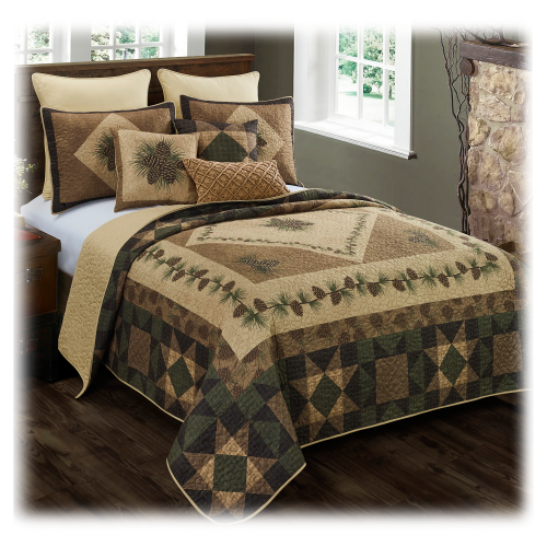 Donna Sharp Antique Pine Bedding Collection Quilt
