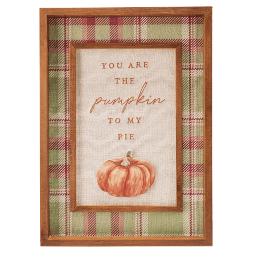 Bass Pro Shops Pumpkin and Plaid Wall Decor