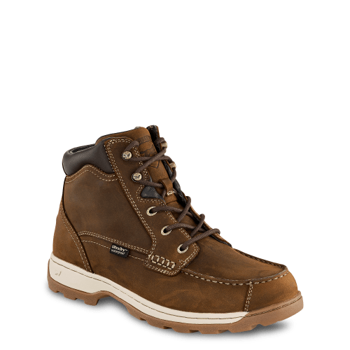 Irish Setter Soft Paw Waterproof Chukka Work Boots for Men