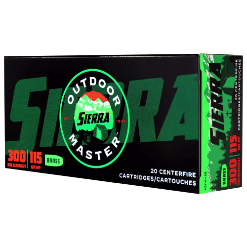 Sierra Outdoor Master Centerfire Rifle Cartridges