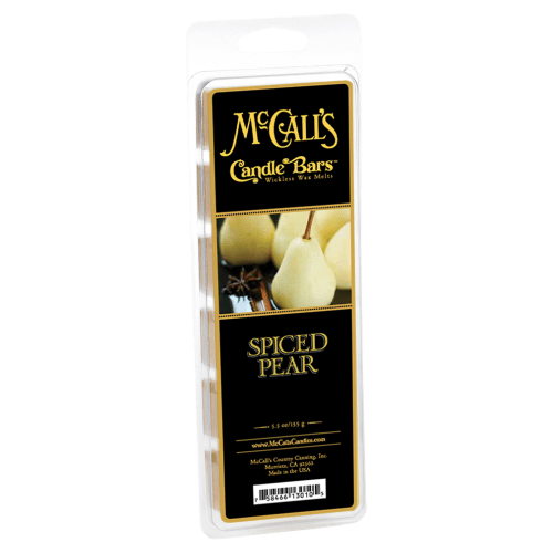 McCall's Candle Bars Spiced Pear Scented Wax Melts