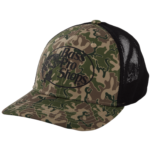 Bass Pro Shops Space Dye Stretch-Fit Cap