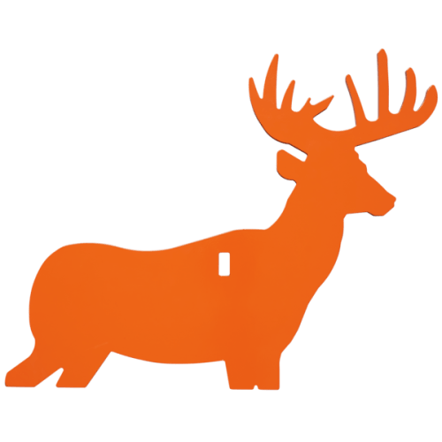 Champion Target Impact Steel Deer Target