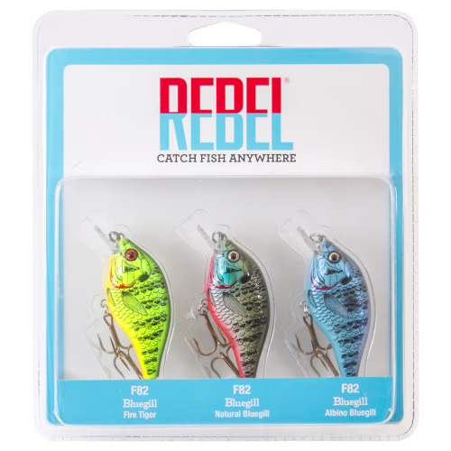 Rebel Bluegill 3-Pack